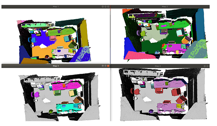 3D Semantic Scene Map